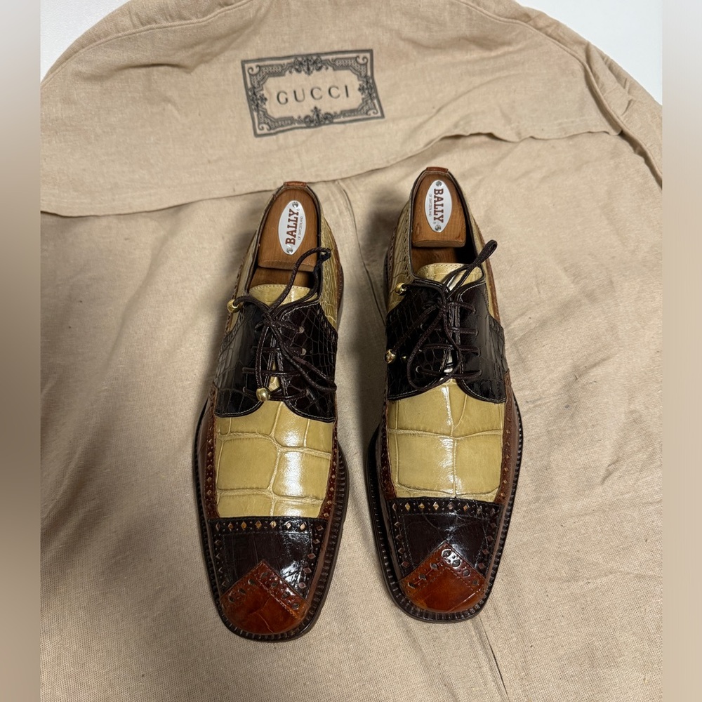 Matteo Massimo Vintage alligator